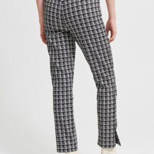 Joseph Ribkoff black and white print trouser