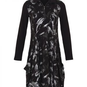 Dolcezza brush stroke dress