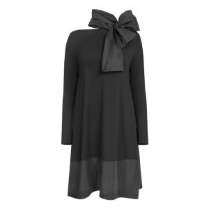 XENIA CRNA TUNIC-BLACK/CHARCOAL