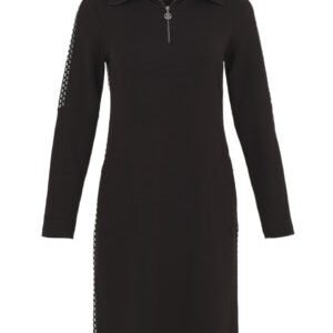 Dolcezza Jumper Dress-BLACK