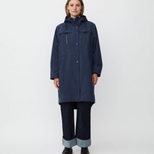 Masai Tolivia Waterproof Coat-INDIGO