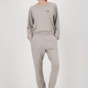 Monari Joggers With Beaded Detail-GREIGE