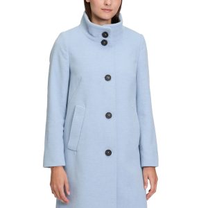 Betty Barclay Wool Coat-POWDER BLUE