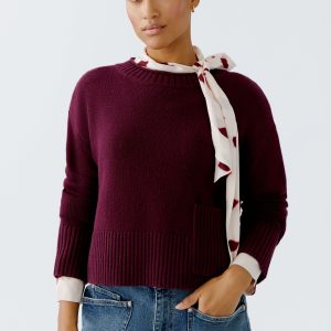 Oui One Pocket Jumper-BRAMBLE BERRY