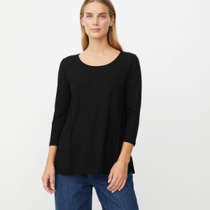 Masai Cecille Jersey Top-BLACK