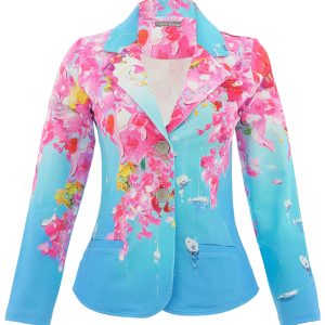 Dolcezza 'Summer In Santorini' Print Jacket