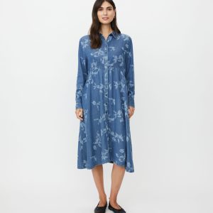 Masai Norvinu Denim Dress-DENIM