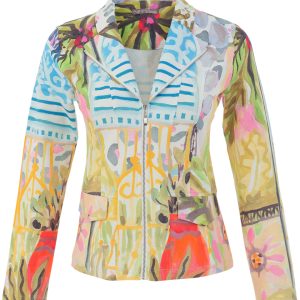 Dolcezza 'Cheetah In The City' Print Jacket