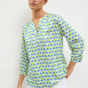 Tinta & Bariloche Jara Print Shirt-GREEN