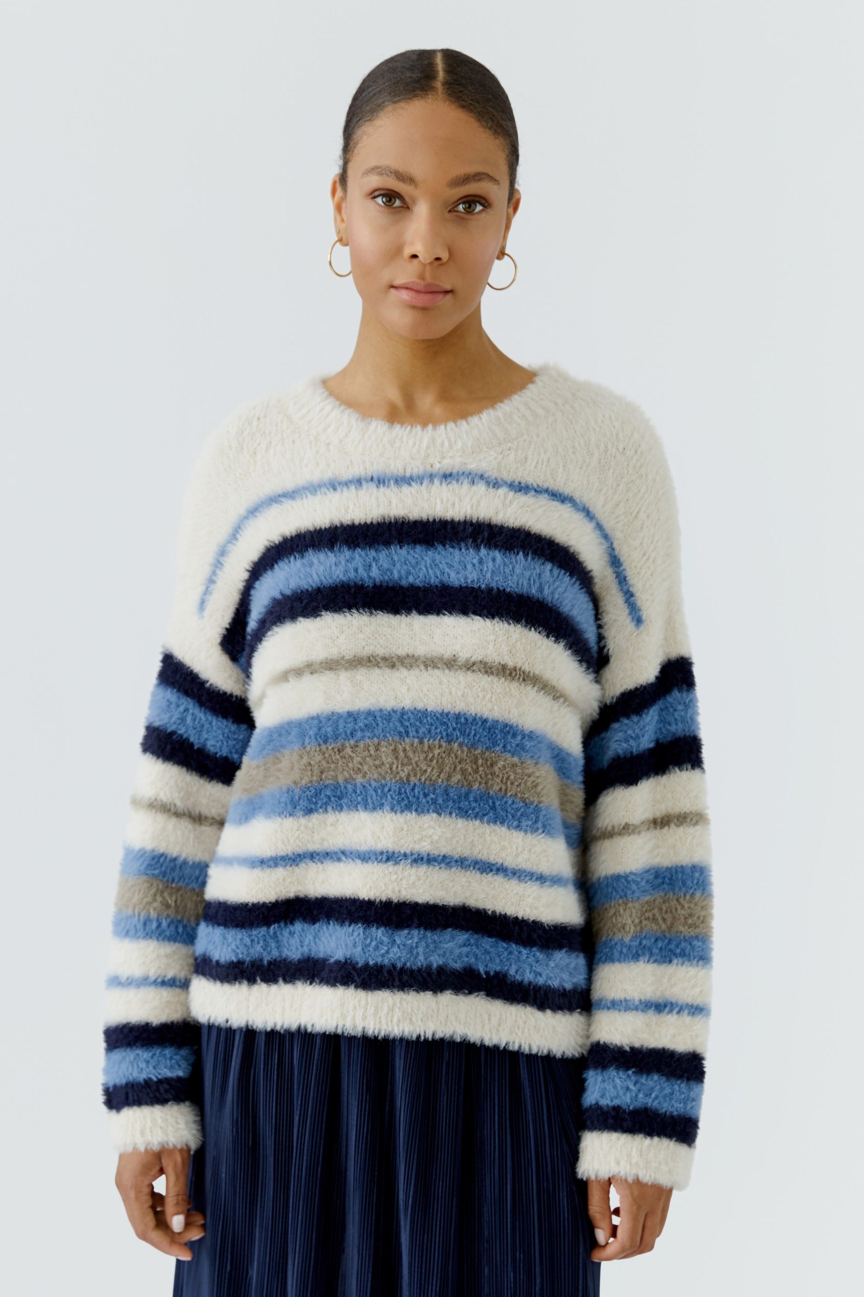 Oui Soft Stripe Jumper