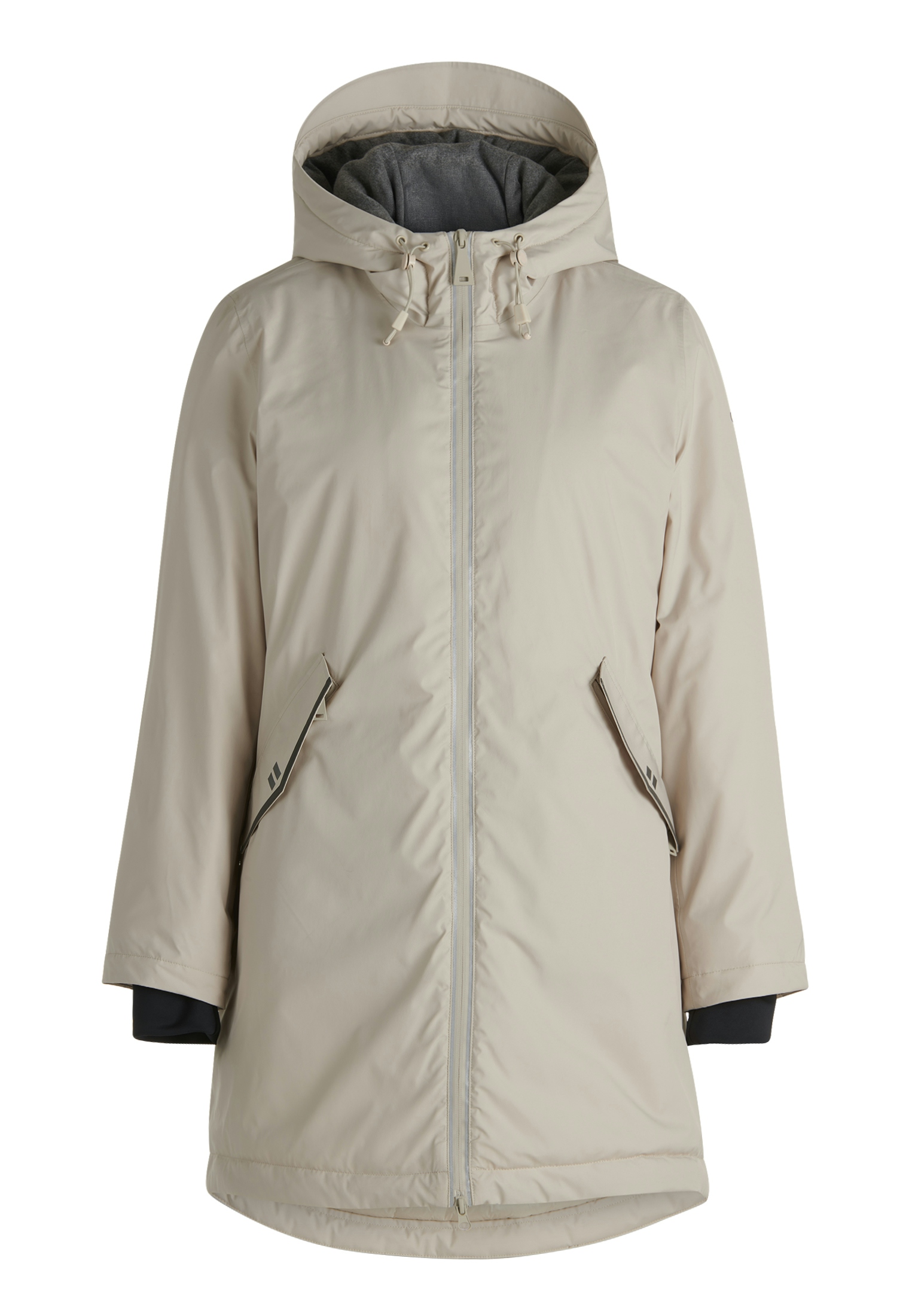 Betty Barclay Hooded Coat-SAND