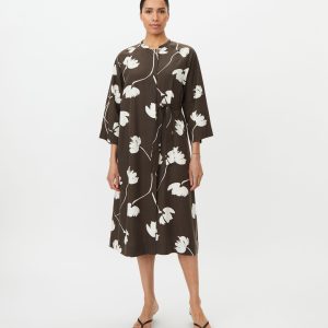 Masai Noralisse Shirt Dress-SLATE BLACK (BROWN)